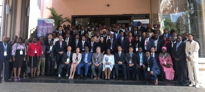 Attending a conference on Digital Economy and E-Government held by Africa Development Bank in Nairobi, Kenya, in Feb. 2019 to give a plenary talk